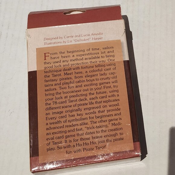 FREE ADD ON ITEM Pirate Tarot Deck - Picture 3 of 6